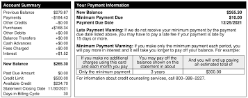 does making minimum payments hurt your