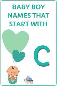 unique baby boy names that start with c