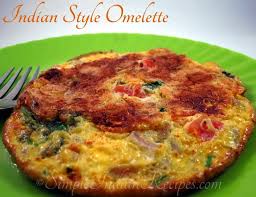 indian style omelette simple indian