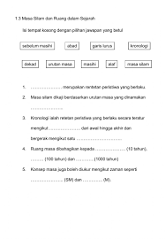 Create html5 flipbook from pdf to view on iphone, ipad and android devices. Sejarah Tahun 4 Ruang Masa Dan Sebab Akibat Lessons Blendspace