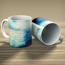 deep water mug by artist stuart roy