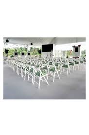 Classic White Folding Chair Events
