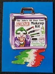 blue jokester makeup kit joker batman