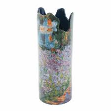John Beswick Monet Irises In Garden Vase