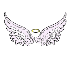 How To Draw Angel Wings In A Few Easy Steps Easy Drawing Guides