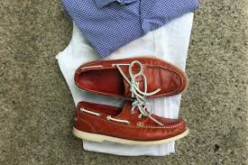 shoes coordinate with white trousers