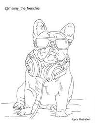 Looking for the best coloring pages for adults? French Bulldog Coloring Pages Part 4