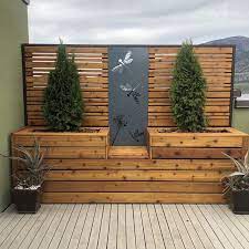 Backyard Fence Decor Garden Fence Art