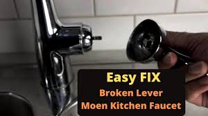 moen kitchen faucet single handle lever