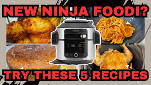 new ninja foodi 5 recipes to try first