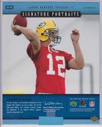 That's where we come in! 2005 Upper Deck Portraits Aaron Rodgers Rookie Rc 8 X 10 Autograph Auto Sp