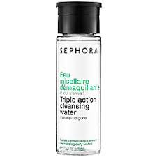 sephora triple action cleansing water