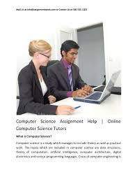 Com   Homework Help  Online Tutorial In Computer Science For Students              