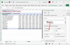 power query and power pivot in excel