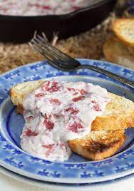 creamed chipped beef recipe the