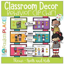 Behavior Clip Chart Classroom Decor