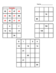 Hundreds Chart Mini Puzzles 17 Puzzles