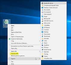 add items to the windows 10