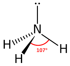 Resultado de imagem para molecula da amonia