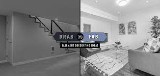 Drab To Fab Basement Decorating Ideas