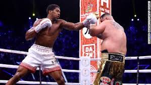 Anthony joshua punches andy ruiz jr. Clash On The Dunes Anthony Joshua Wins Rematch With Andy Ruiz Jr In Saudi Arabia Cnn