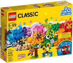 Đồ Chơi LEGO Classic 10712 - Bộ Xếp hình Xoay 244 mảnh ghép (LEGO Classic  10712 Bricks and Gears)