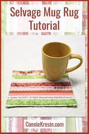 sele mug rug tutorial freemotion