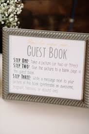 Guest Book Sign Template Instant Download Gray And