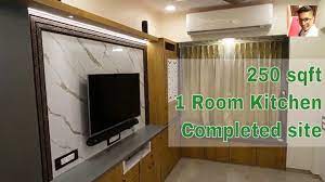 room kitchen interior design in mumbai