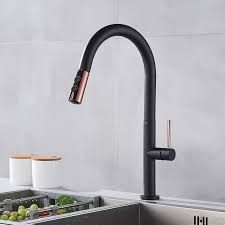 5.0 out of 5 stars. Quyanre Black Rose Gold Kitchen Faucets Pull Out Spray 360 Rotation Single Handle Mixer Tap Kitchen Sink Mixer Tap Kitchen Faucets Aliexpress