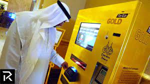 vending machines dispense real gold