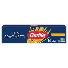 Barilla Pasta Thin Spaghetti gambar png