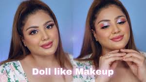 soft barbie doll like makeup
