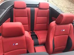 Bmw C Red Leather Seats With