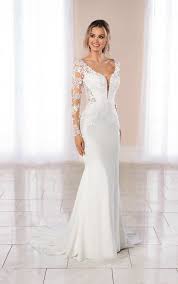 This is another great way to add an interesting touch to your long sleeve. Long Sleeve Wedding Dresses Gowns With Sleeves Essense Of Australia