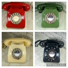 Vintage Retro Bt Gpo Phone Rotary Dial