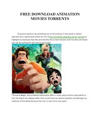 At the moment we stock only pc games, but if near future. Free Download Animation Movies Torrents By Animationmoviestorrents Issuu