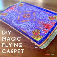 make an aladdin magic flying carpet