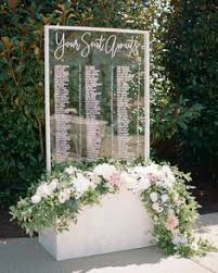 Receptions Escort Cards Seating Charts