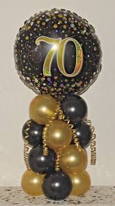 70th birthday age 70 foil balloon