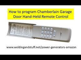 chamberlain garage door opener keypad