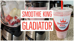 smoothie king gladiator smoothie