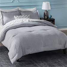 Discover queen bedding fitted sheets, queen bedding flat sheets and queen bedding comforters at macy's. Amazon Com Bedsure Queen Comforter Set Bed Comforter Queen Set Grey Comforter Queen Set Cationic Dyeing Queen Comforter With Pillow Shams Queen Full 88x88 Inches 3 Pieces Home Kitchen