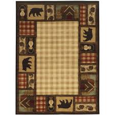 cabin area rug 449149