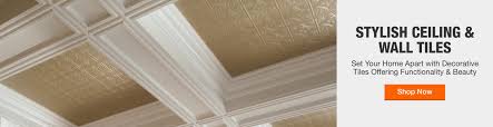 Our decorative ceiling panels are available in a range of sizes. Ceilings