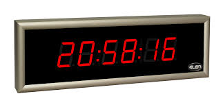 Digital Led Wall Clock For Indoor Use
