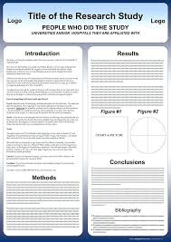 Research Presentation Powerpoint Template Cm Poster Sabotageinc Info