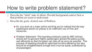 Writing Problem Statements For Research Papers Research Problem