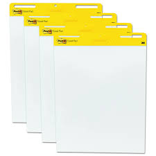Buy Post It 559 Vad 6pk Easel Pad Plain White 25 In X 30