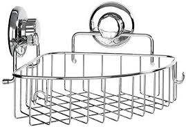 Rated 5 out of 5 by jennifer mary from shower caddy great product and value for money. Hasko Accessories Corner Shower Caddy With Suction Cup Stainless Steel Basket For Bathroom Storage Chrome Buy Online At Best Price In Uae Amazon Ae